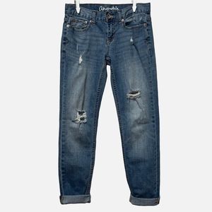 Aeropostale Distressed Boyfriend Jeans Size 000